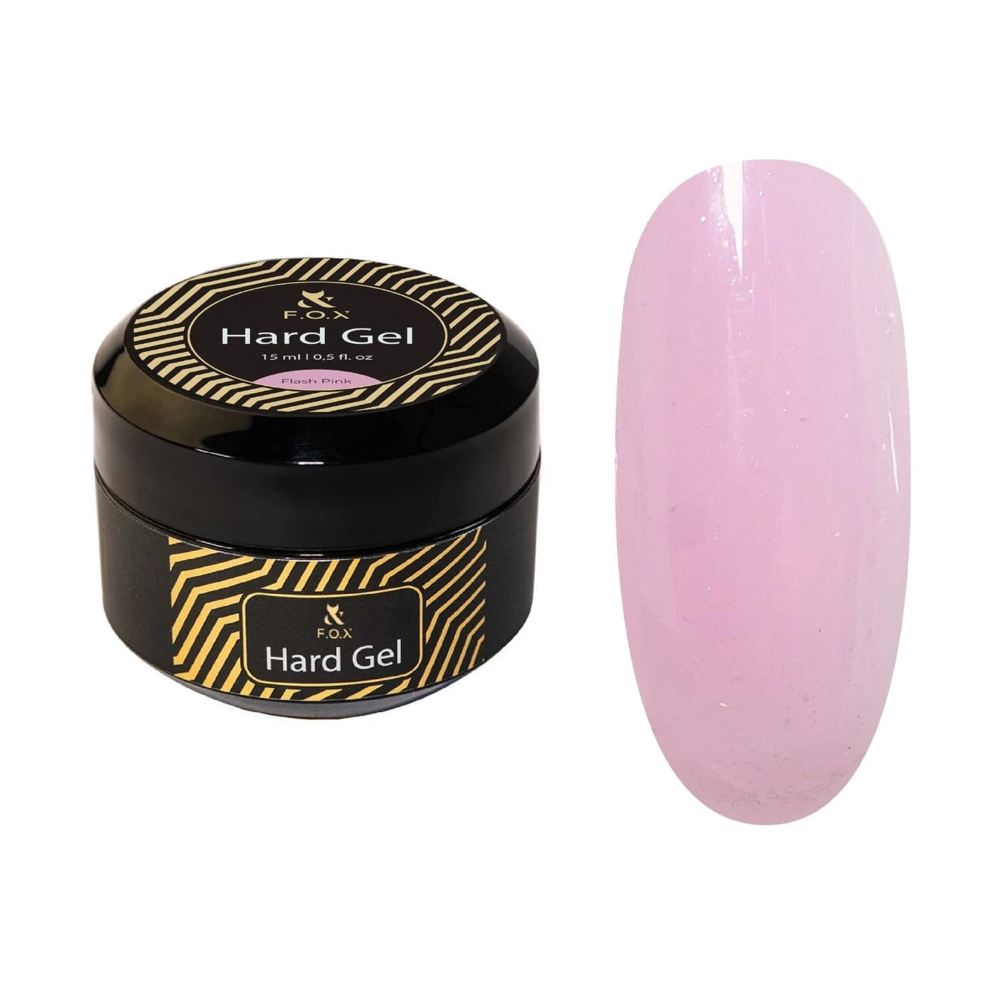 Modelēšanas cietais gēls Flash Pink, 15ml