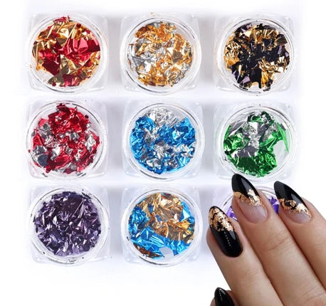 Nail art foolium, Light Gold