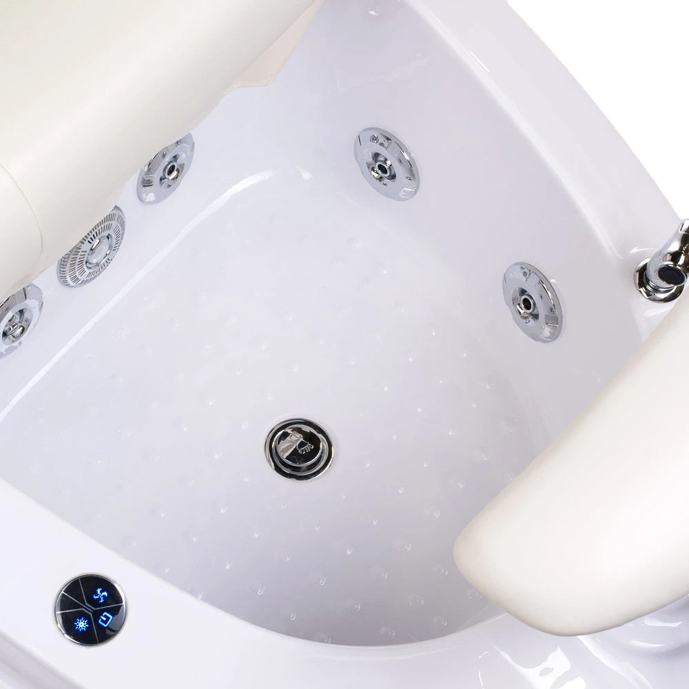 Pedicure Chair with massage, BR-2307, cream