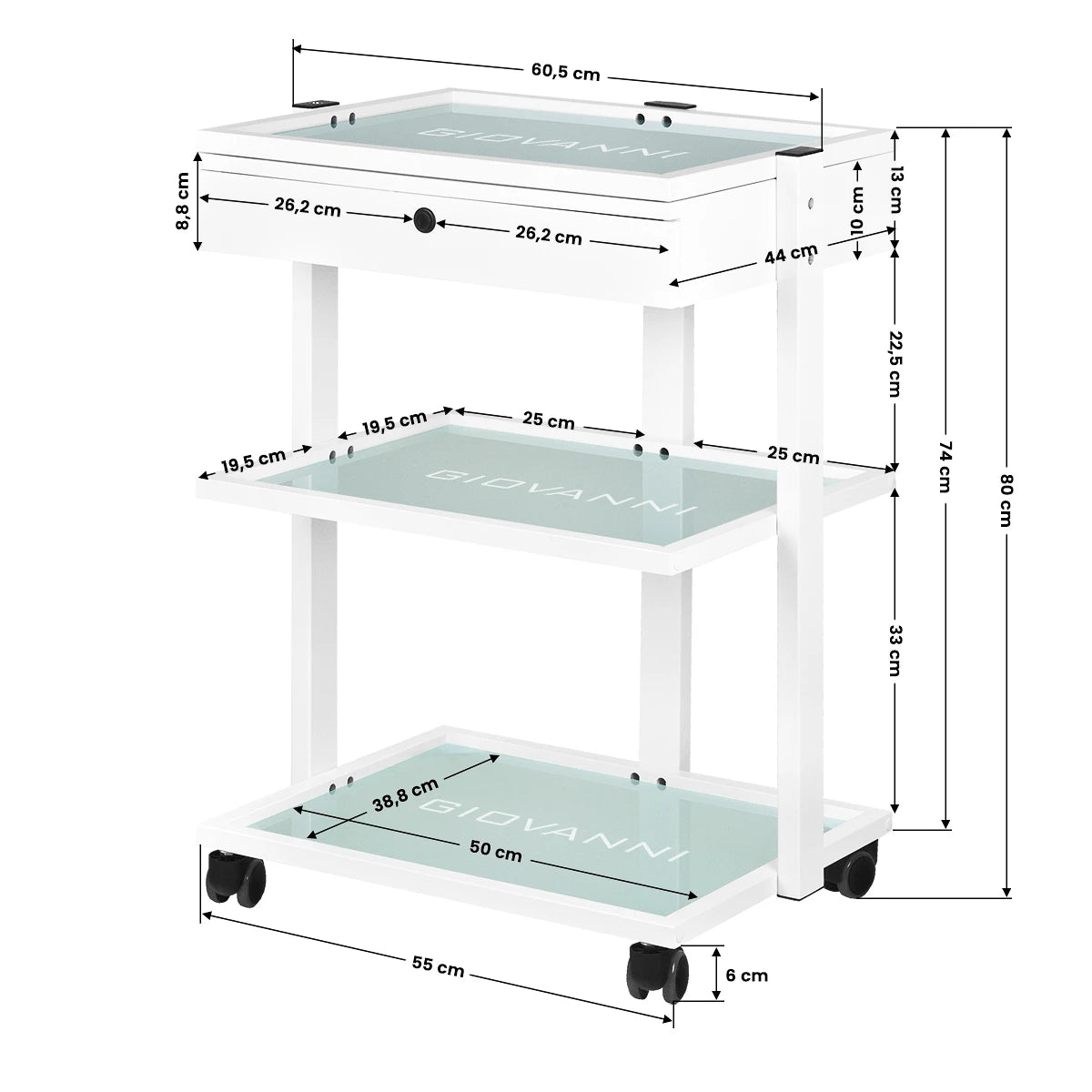Cosmetic table type 1040a giovanni