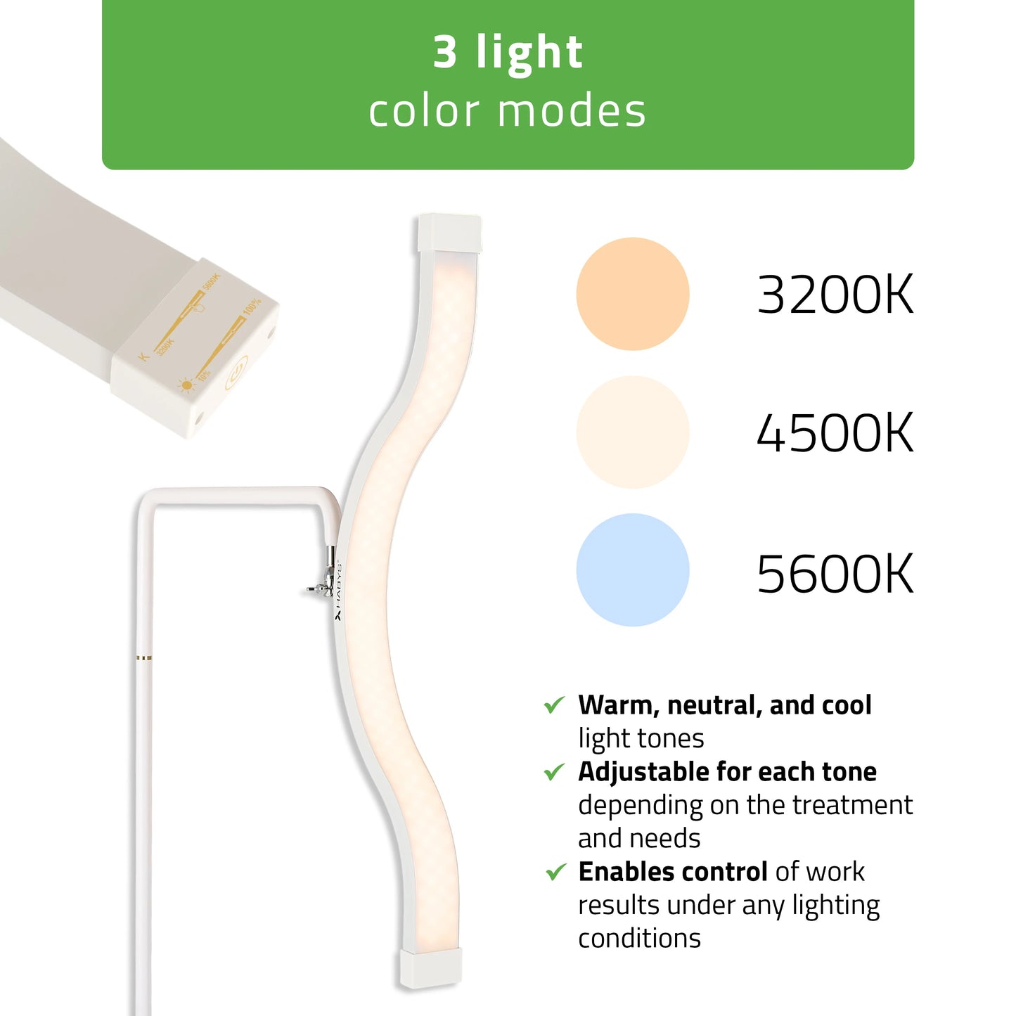 Vena Light cosmetic lamp, white