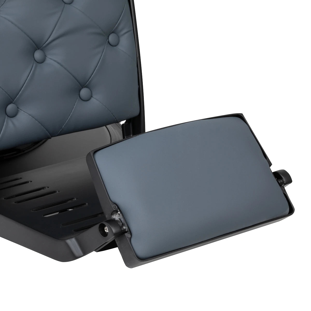 Gabbiano barber chair Francesco Black graphite