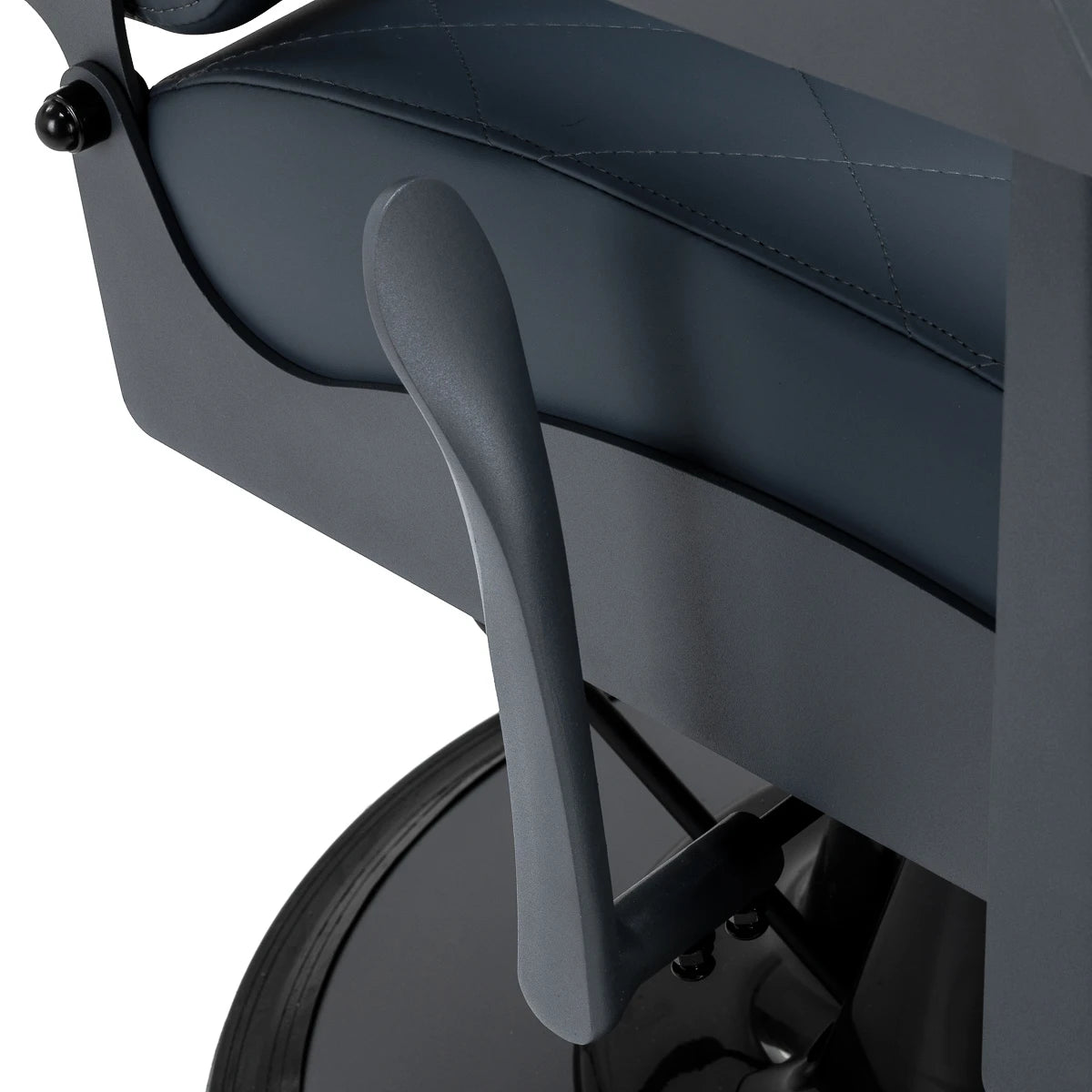 Gabbiano fauteuil Barbier Bruno with graphite frame graphite
