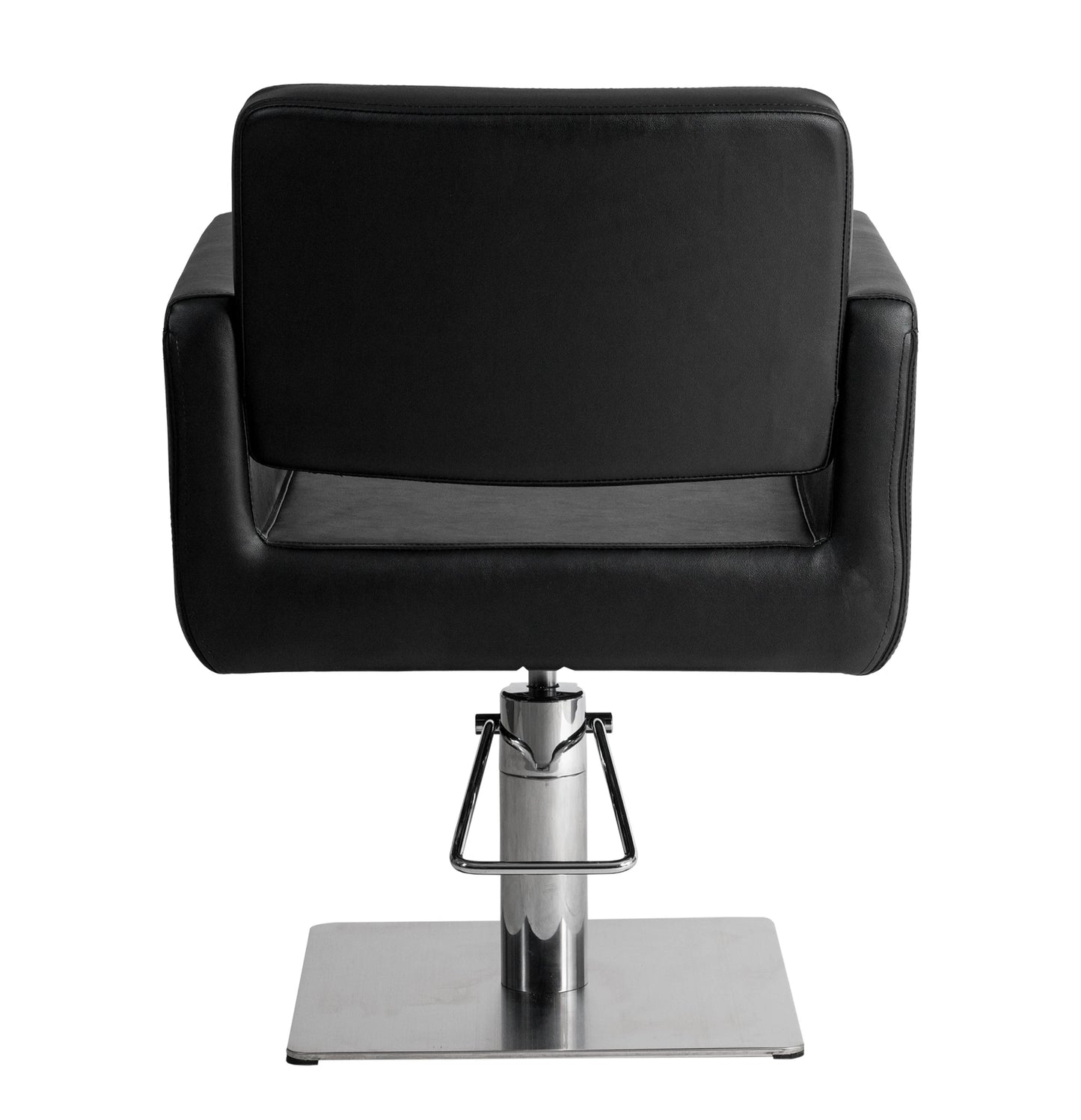 CHIC Q Barber Chair with Square Base, Black