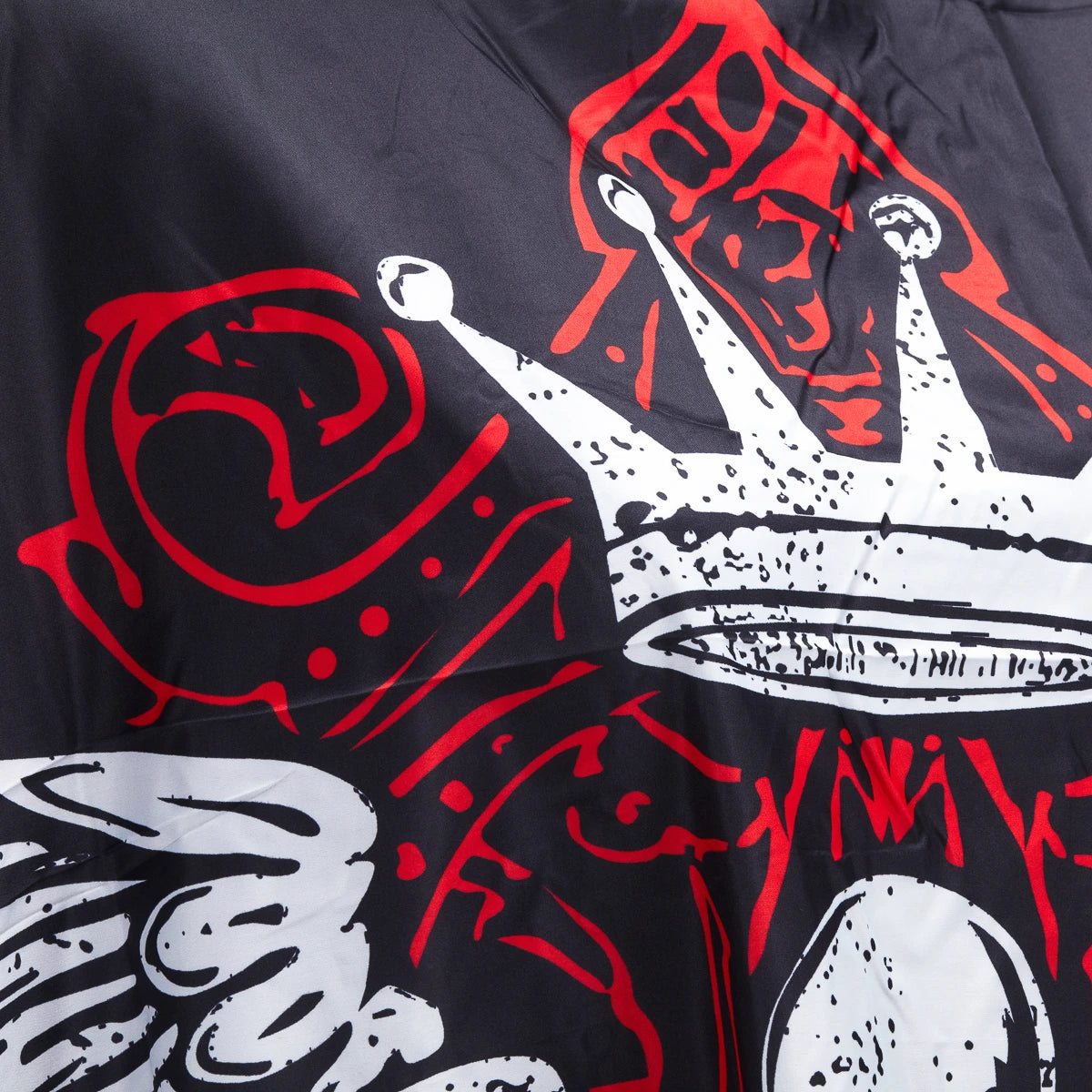 Frizieru apmetnis ar gumijas apkakli J-457