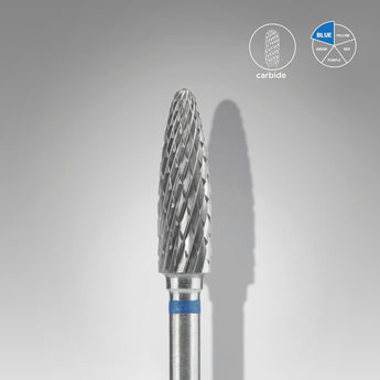 Staleks Expert karbid sømbor kornblå, hoveddiam. 4 mm, arbejdsdel 14 mm - blå / medium