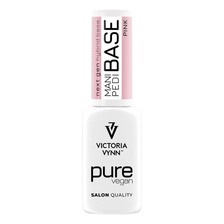 PURE VEGAN Mani&amp;Pedi BASE Pink, 8ml