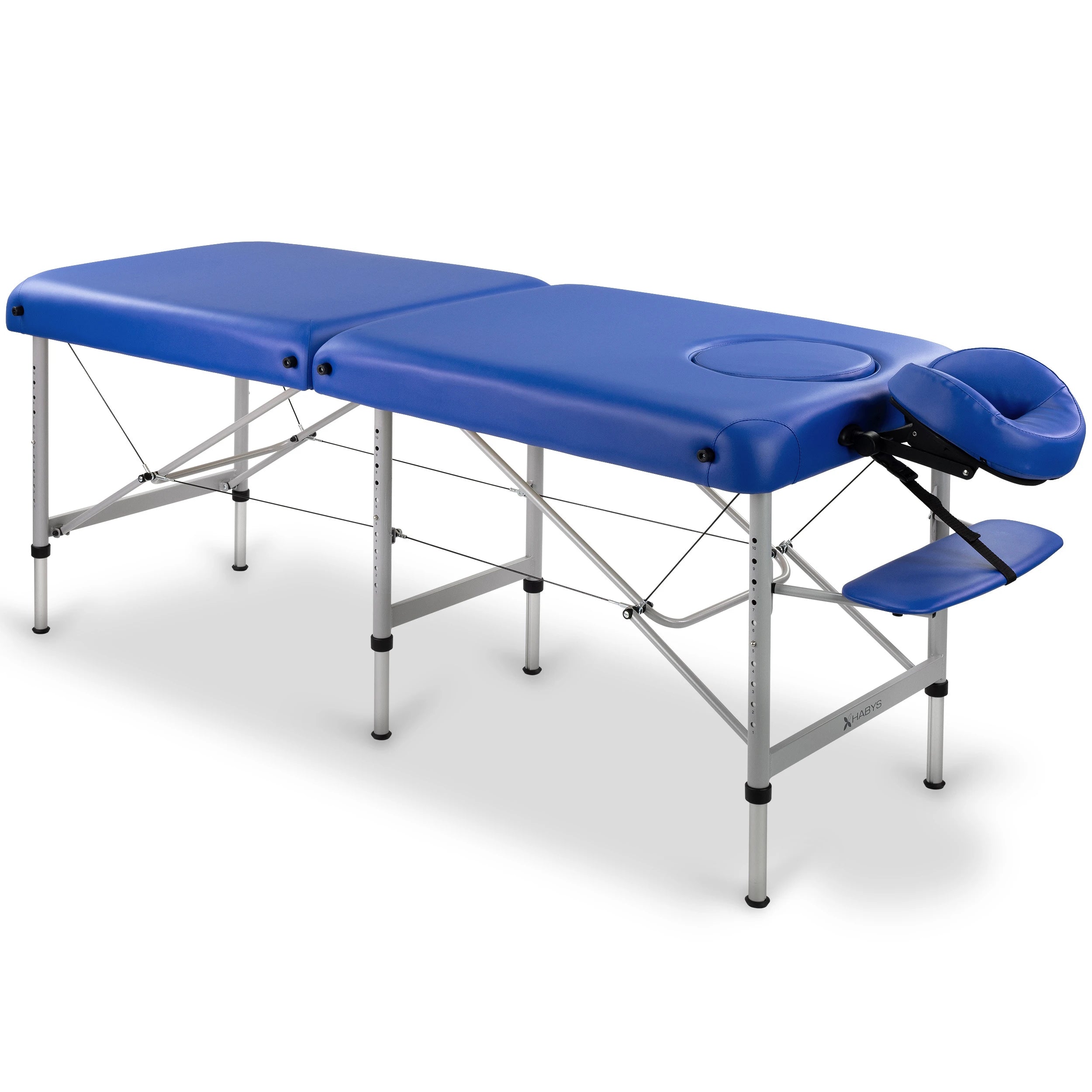 Massageliege Medmal 70 mit Comfort Gesichtsloch Vinyl Flex K012, Marineblau
