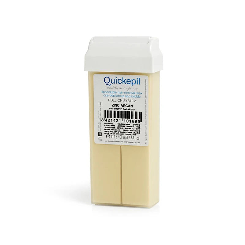 Quickepil Epilācijas vasks rullītis, cinks-argāns, 110 g