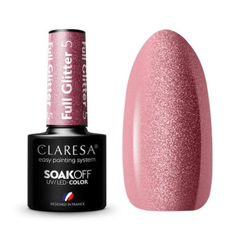 Hybrid nail polish FULL GLITTER 5 -5g