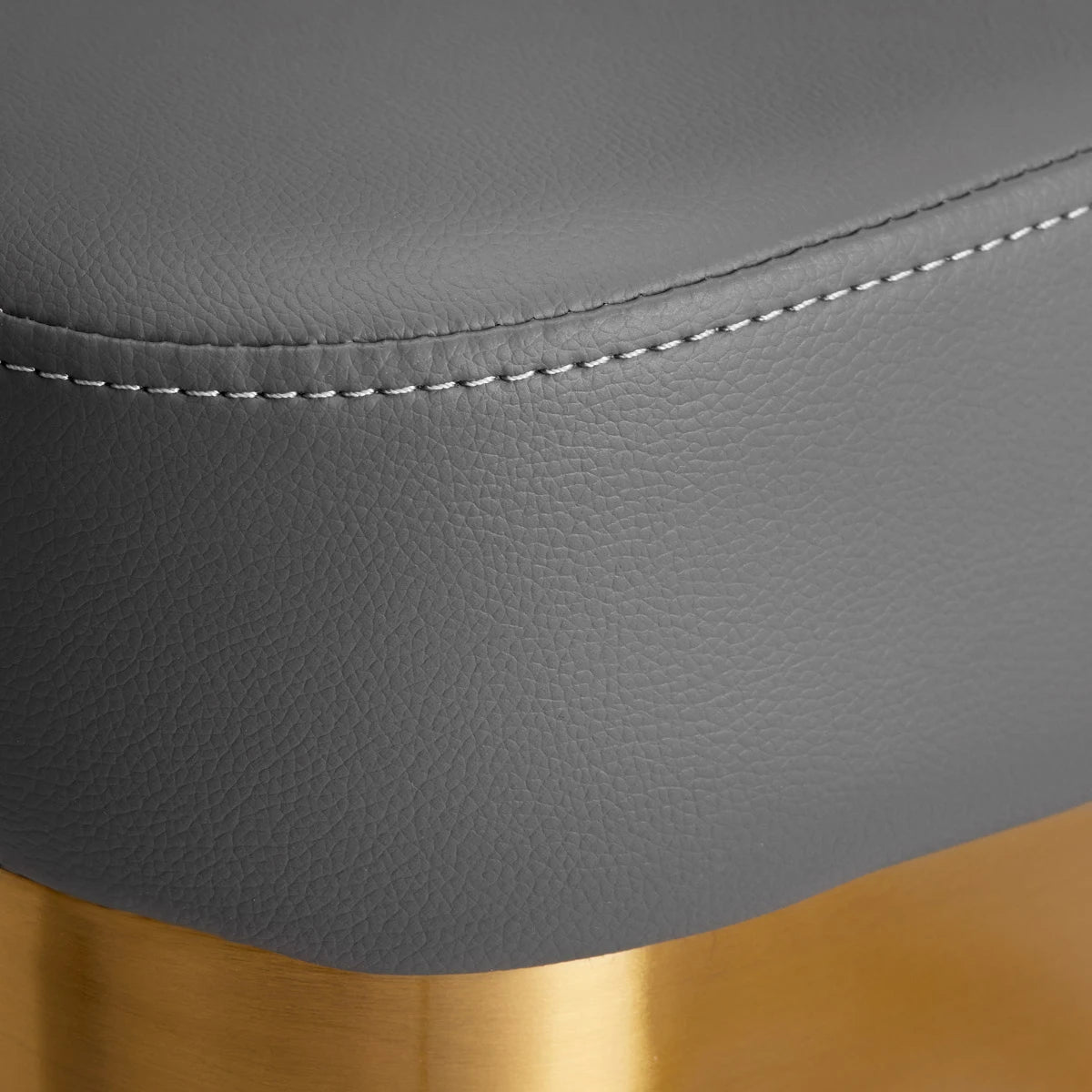 Hairdressing chair GABBIANO Granda gold grey