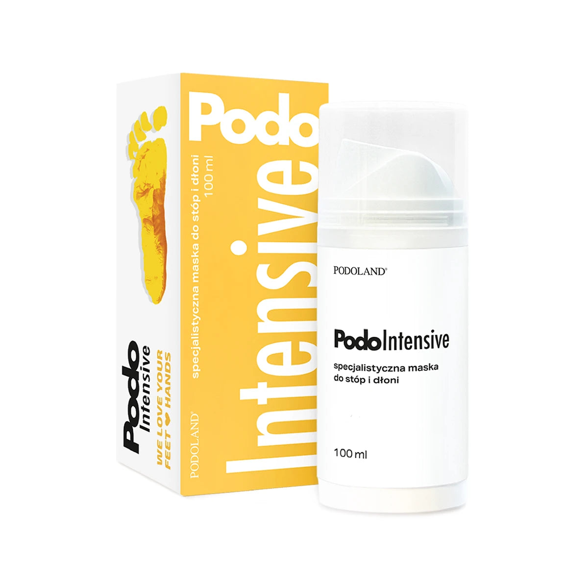 Podoland préparation masque spécialiste PodoIntensive pour les pieds et les mains 100 ml