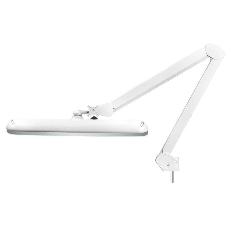 Elegant 801-s LED workshop lamp with a standard white tripod