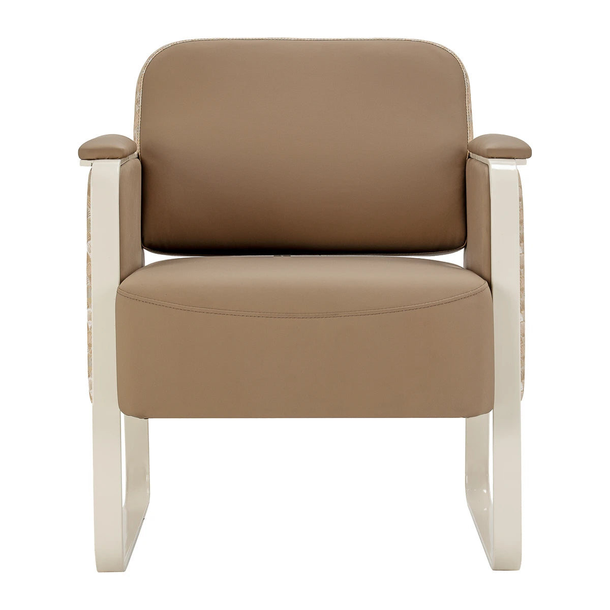 Waiting room chair Omega Grandeur light brown