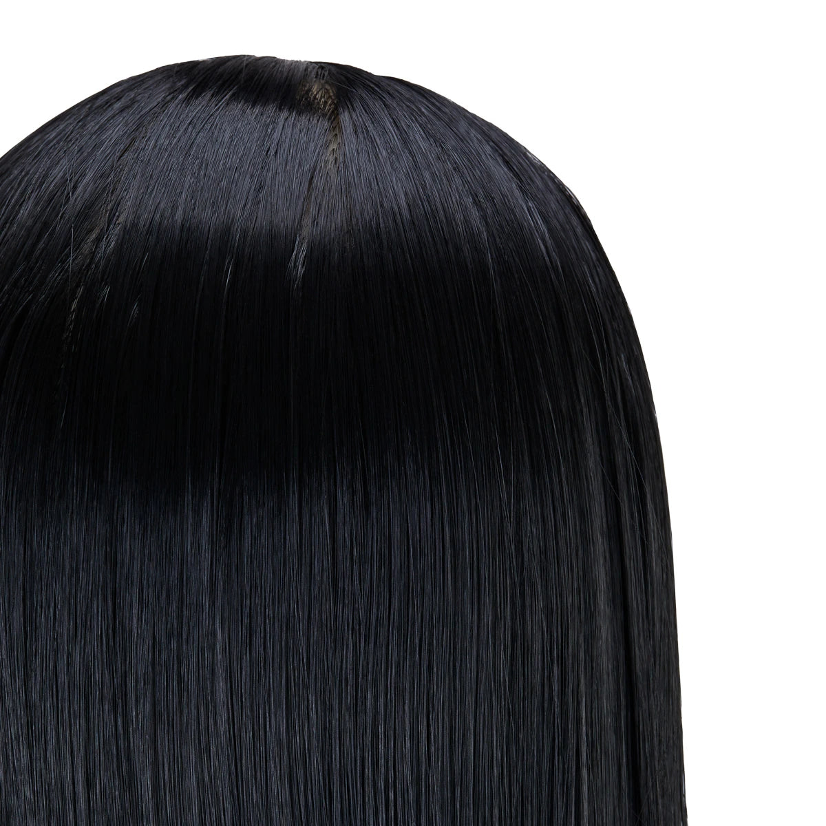 Head for barber training Gabbiano WZ2 artificial hair, color 1H, length 24"