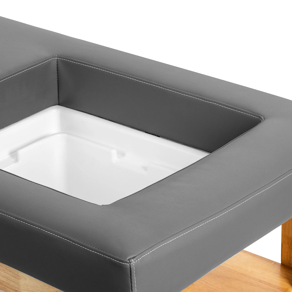 Gabbiano Head Spa Bali hair washing bed grey