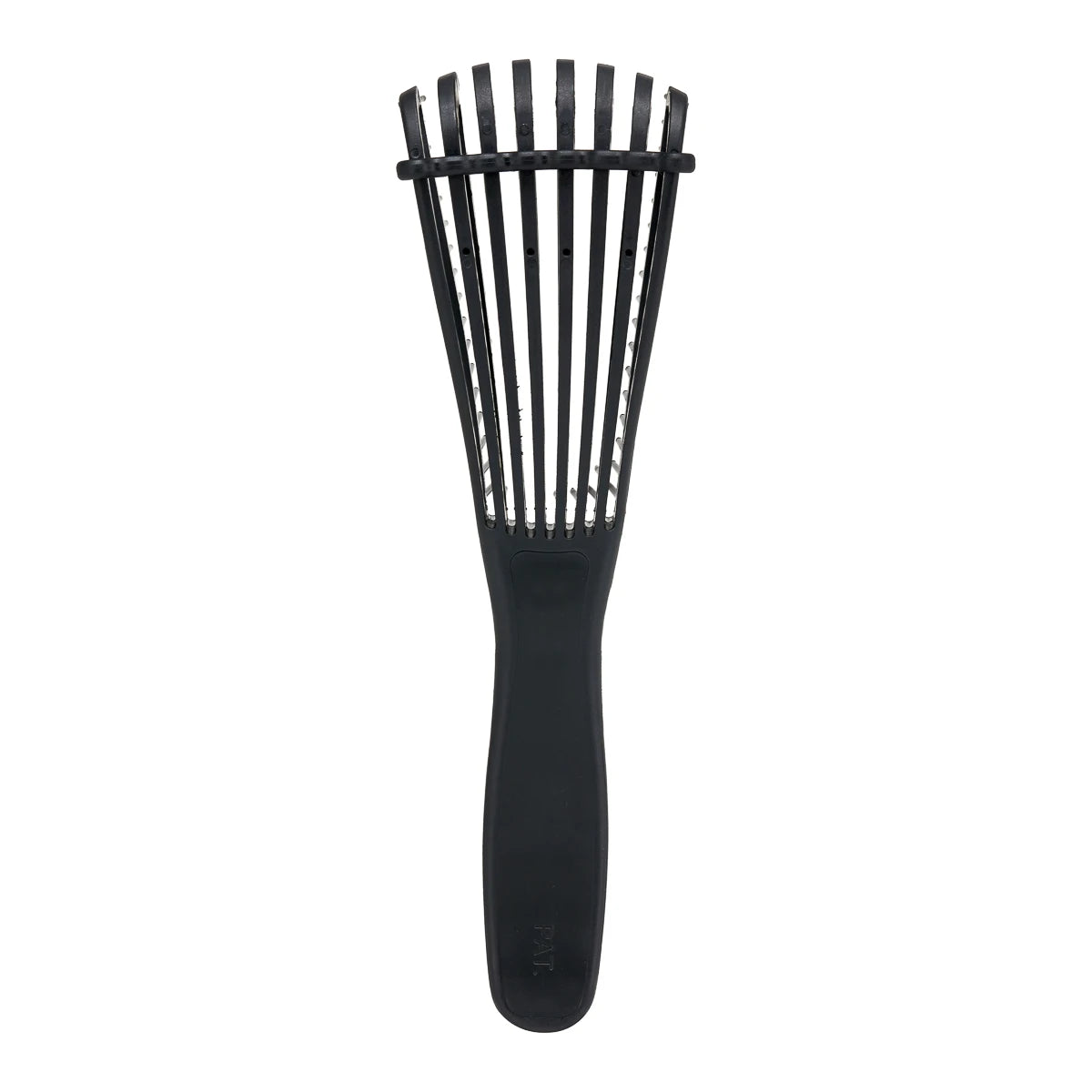 Elastīga matu suka P-868, melna
