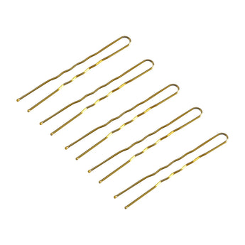 Fodrász hajcsatok E-57 120 db. 5,6 cm arany