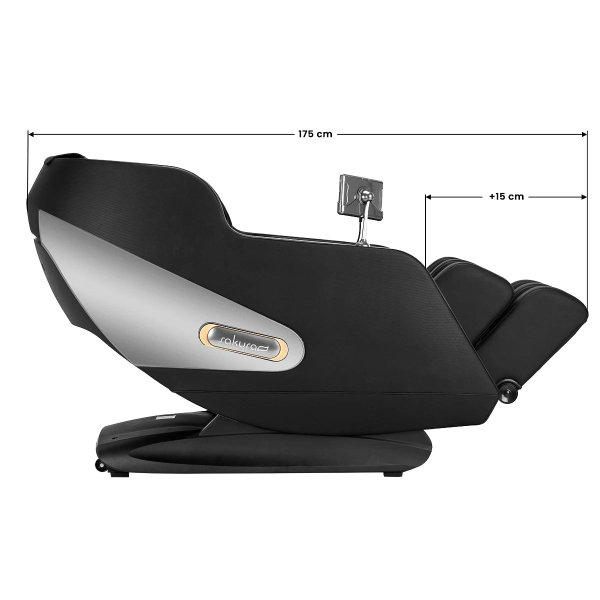 Массажное кресло Sakura Comfort Plus 806 черное