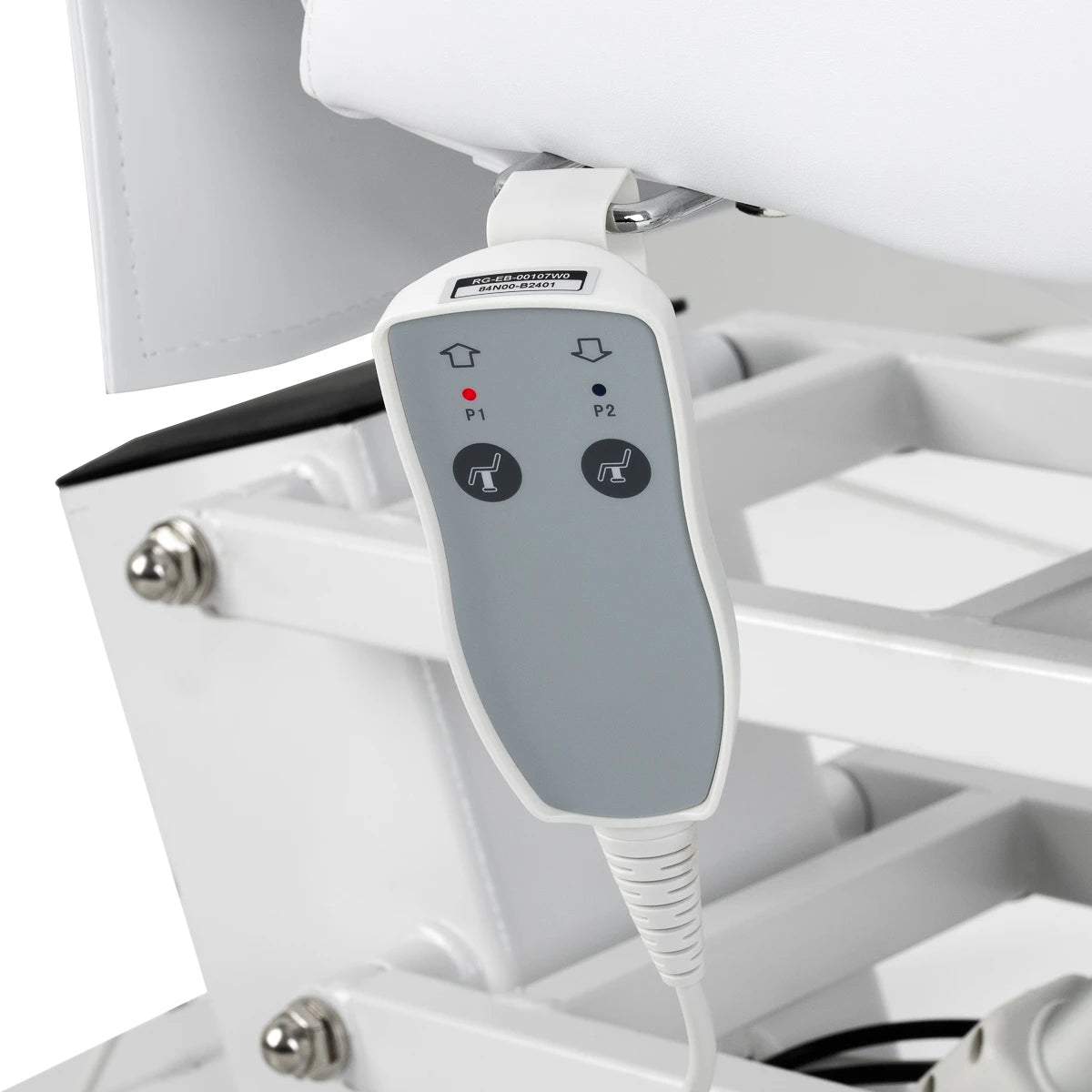 Pedikīra krēsls Azzurro 706, 1 motors, balts