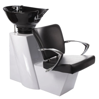 Rückwärtswaschbecken LIVIO BH-8012, schwarz