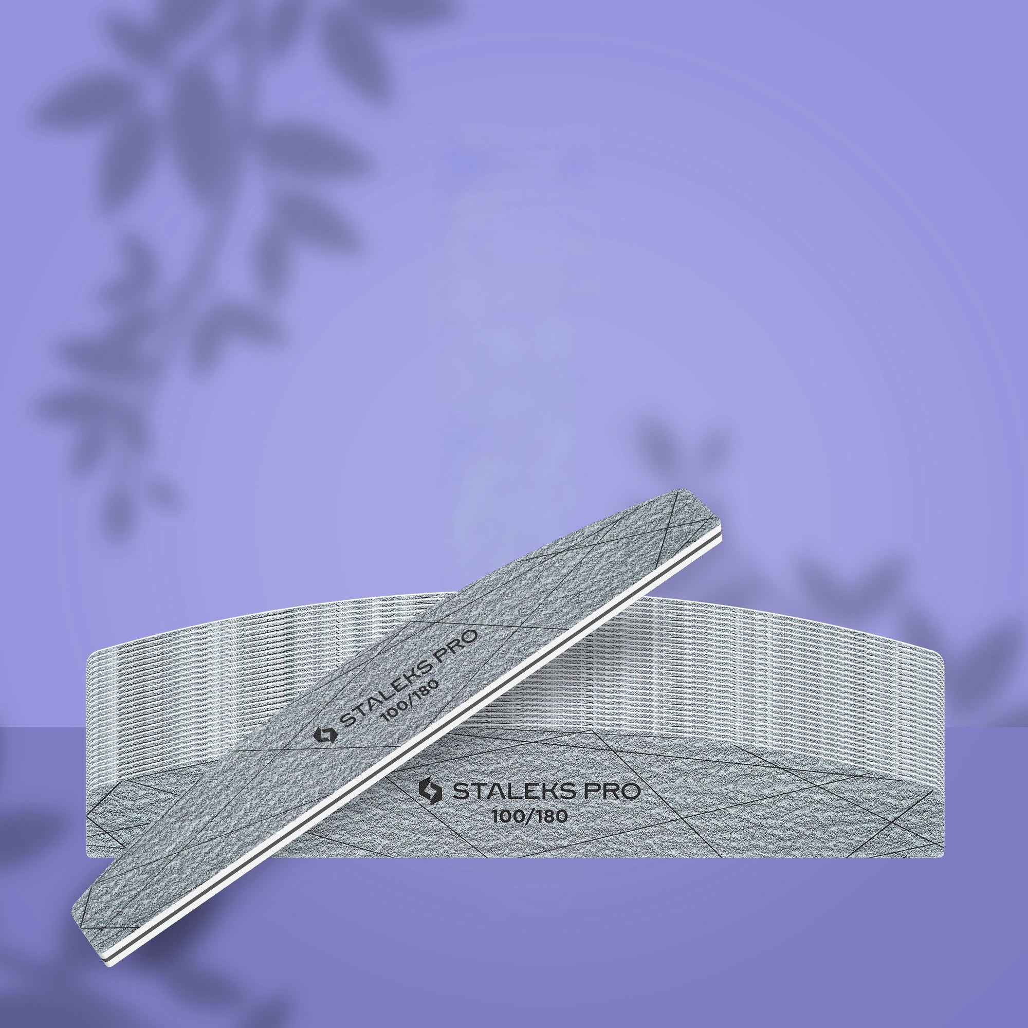 STALEKS SMART 40 Crescent mineralnagelfil, 100/180 grit (25 st)