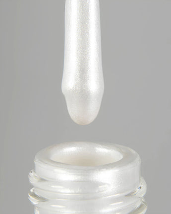Stamping Polish №44 white pearlescent, 10 ml