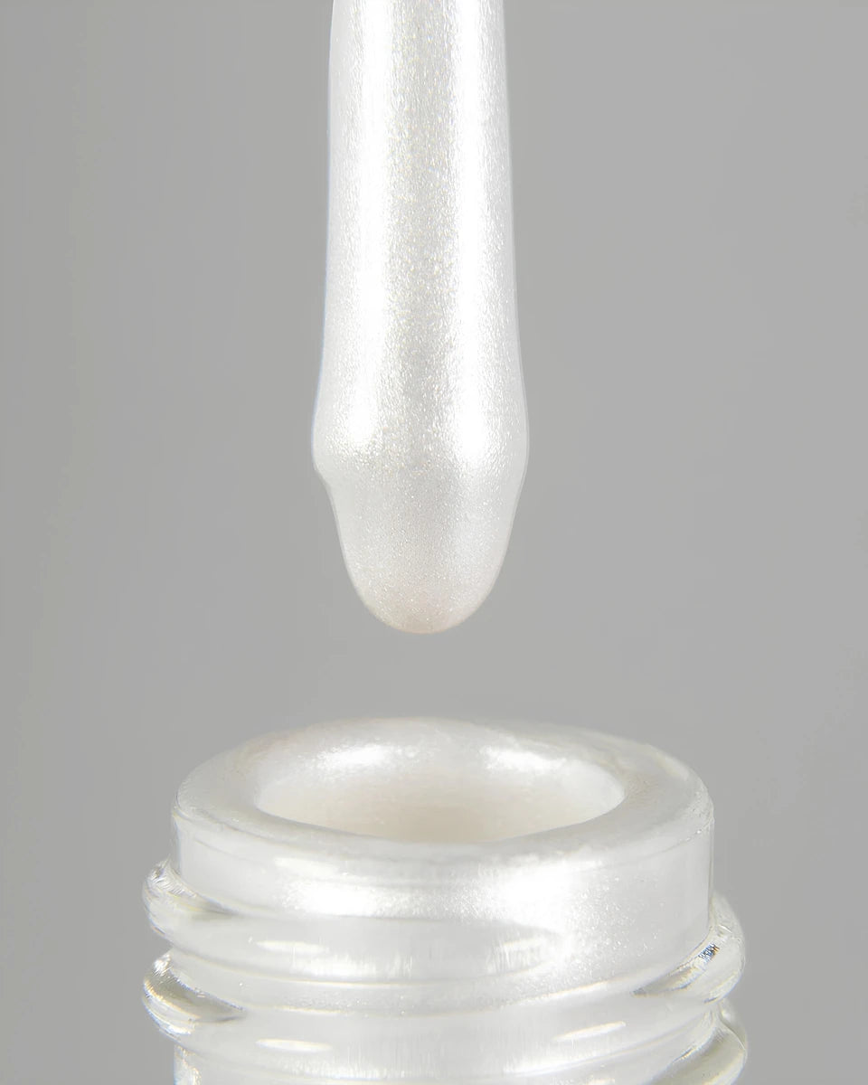 Stamping Polish №44 white pearlescent, 10 ml
