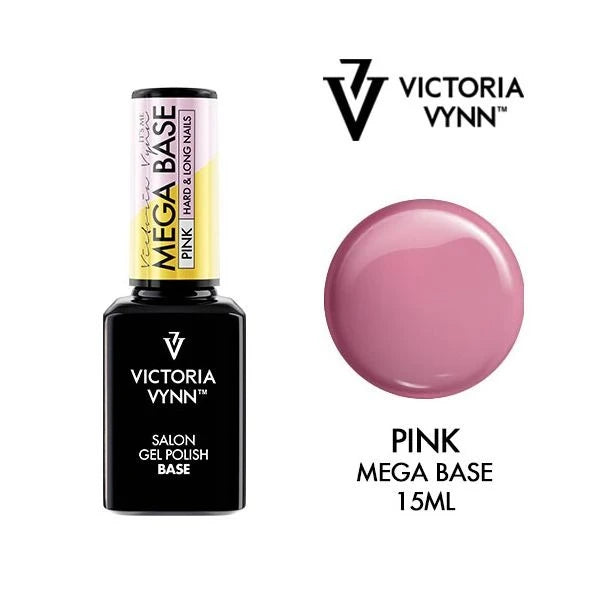 Victoria Vynn Mega Base HARD, rozā, 15 ml