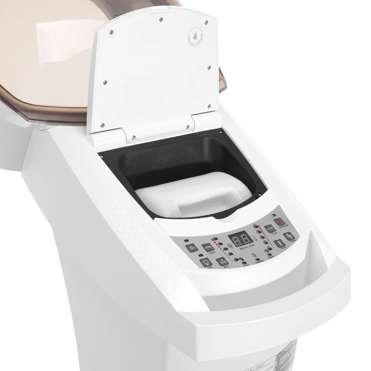 Hairdressing sauna Gabbiano 408D white with active ozone