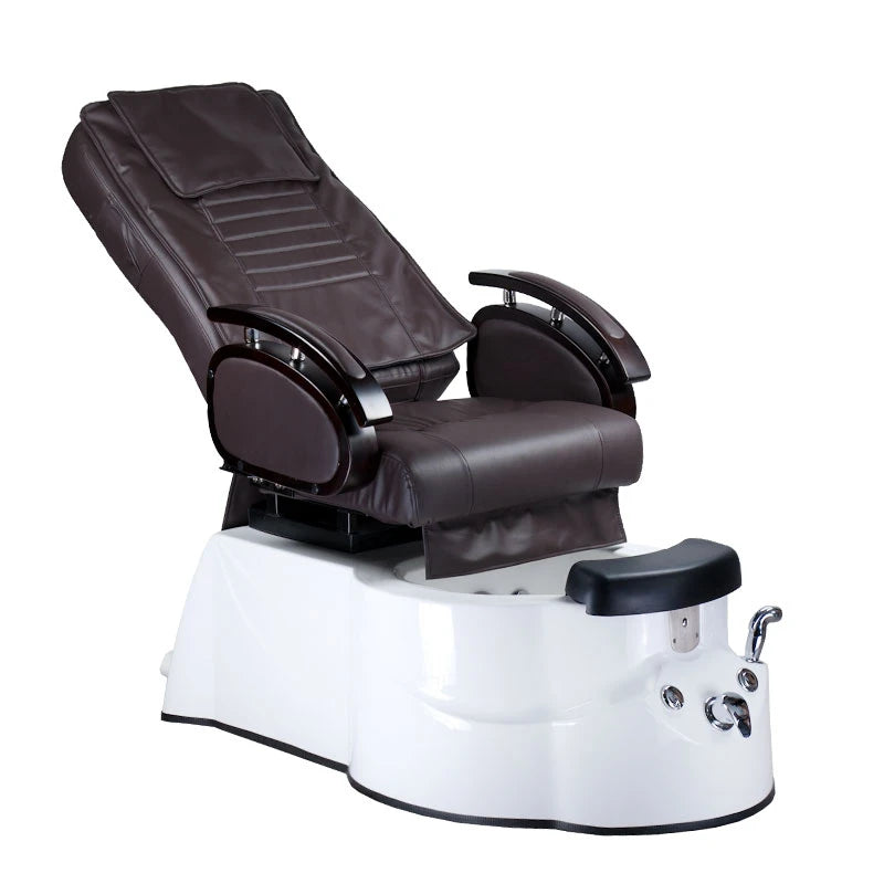 Pedikürstuhl mit Massage BR-3820D, Braun