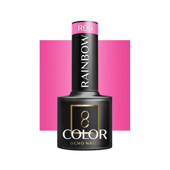 OCHO NAILS Gēla nagu laka Rainbow R06, 5 g