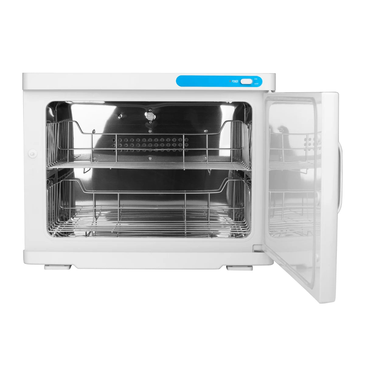 Towel warmer with uv-c 23l sterilizer white