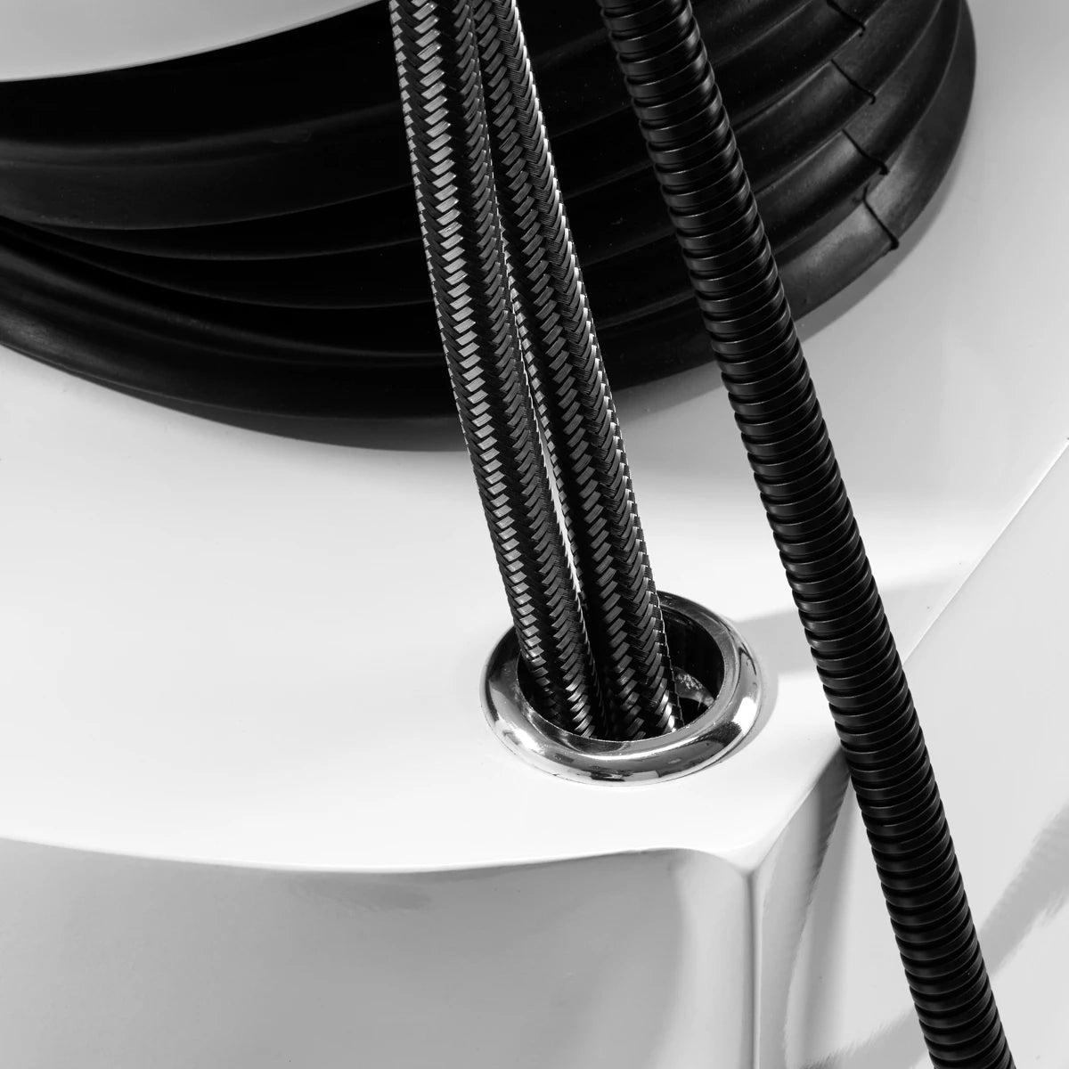 coiffure backwash Gabbiano Porto or-noir