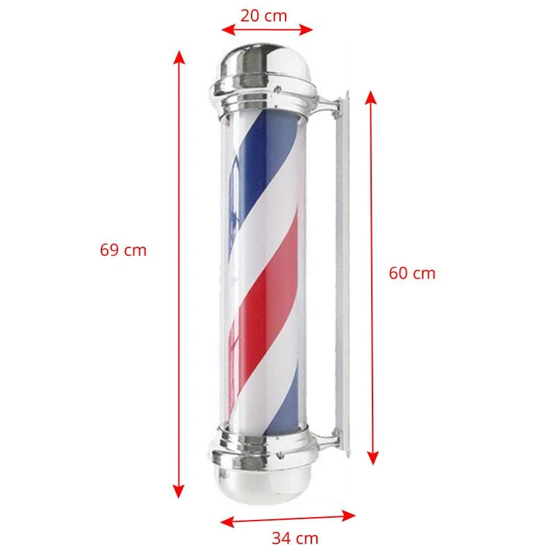 Large barber shop bb02 illuminated ceiling lamp