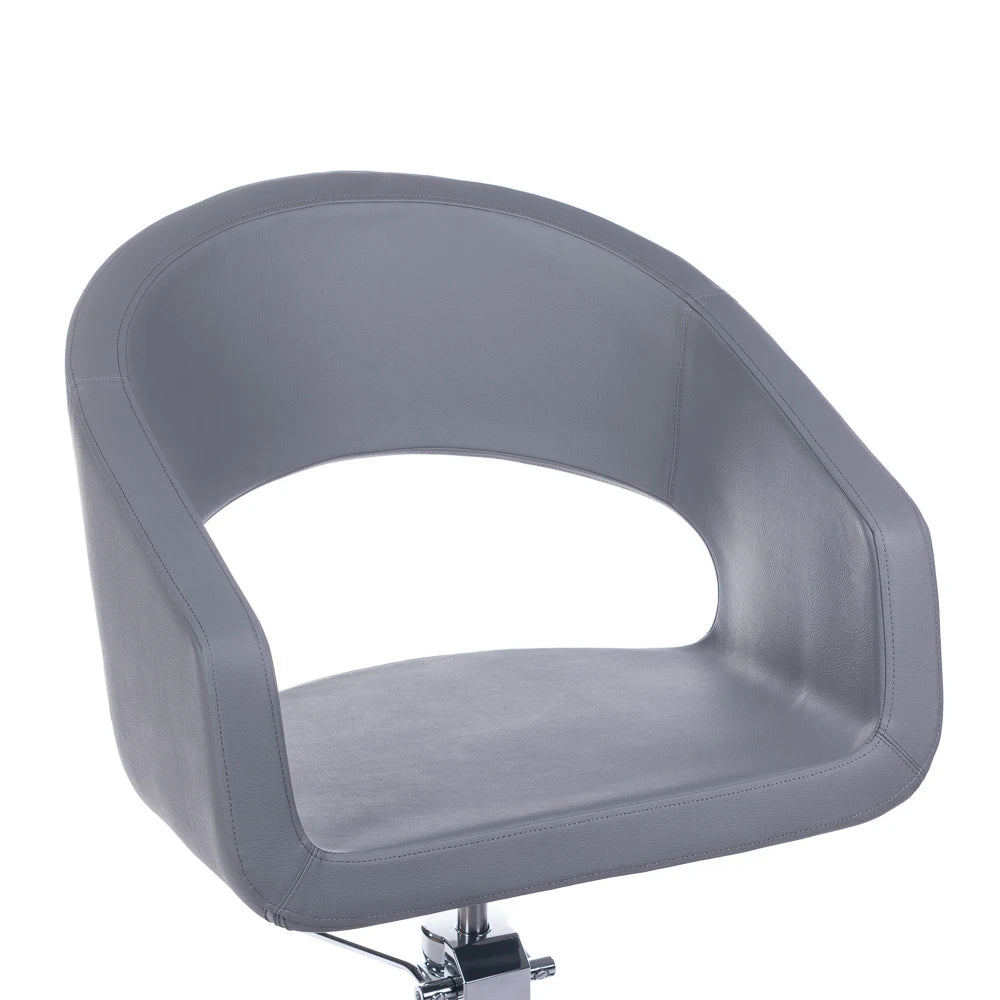 Hairdressing chair Paolo BH-8821, light grey
