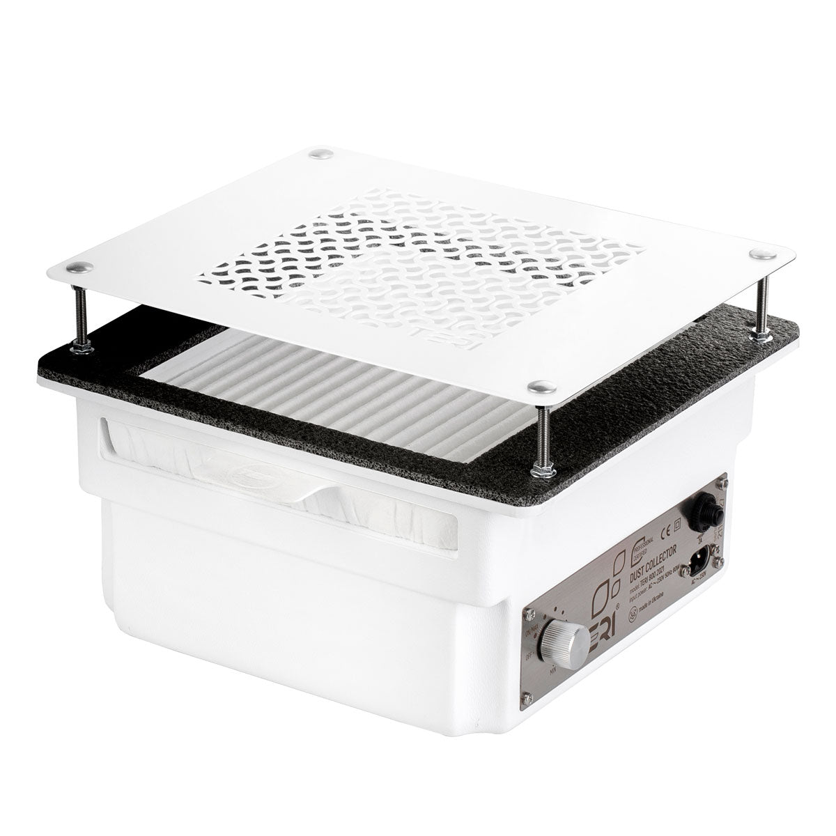 Teri 800 white (white mesh)-built-in nail dust collector