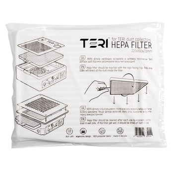 Universal HEPA filter for dust collectors Teri