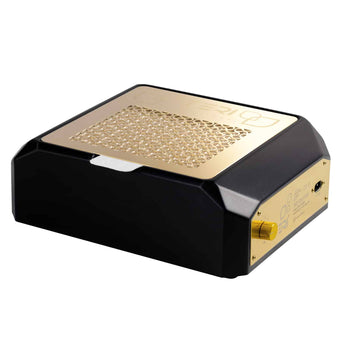 Teri Diamond black (golden mesh) – portable nail dust collector