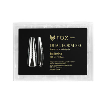 Upper forms F.O.X Dual Form 3.0 (Decking Nail Form) Ballerina 120 pcs