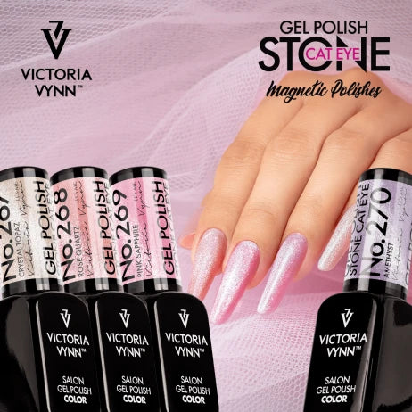 Gel polish 267 Crystal Topaz STONE CAT EYE GP 8ml
