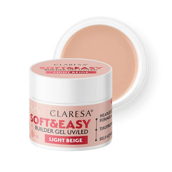 Soft&Easy Single phase gel light beige 90g
