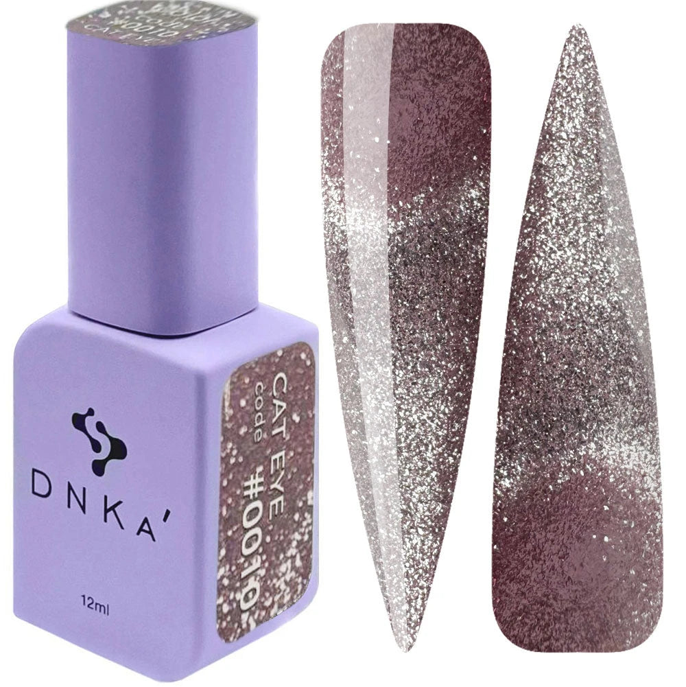 DNKa' Gēla nagu laka 0010 Color Cat Eye, 12ml