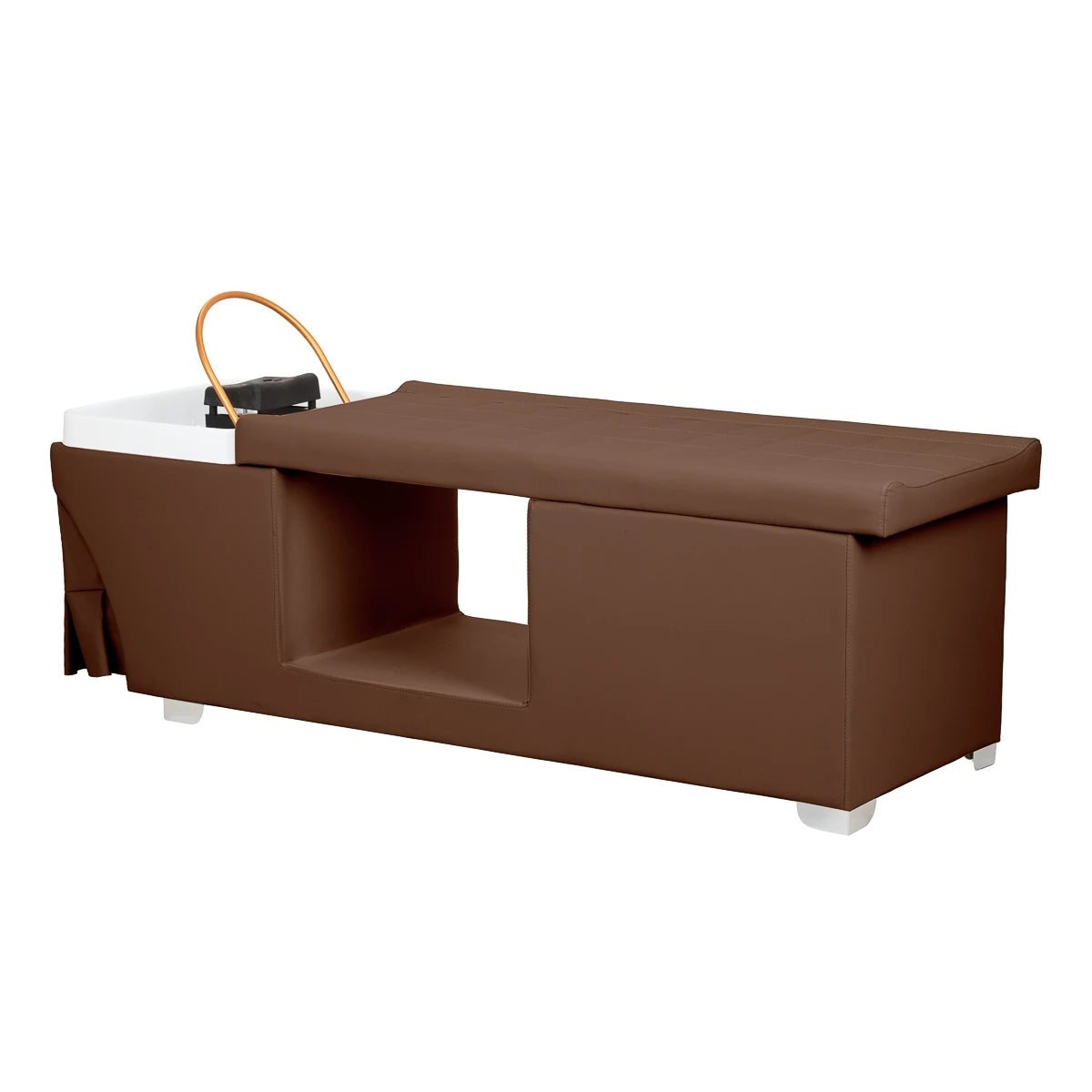 Gabbiano Head Spa Maldives hair washing bed brown