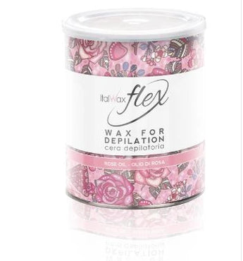 ItalWax FLEX cire liquide en bidon ROSE OIL 800 ml