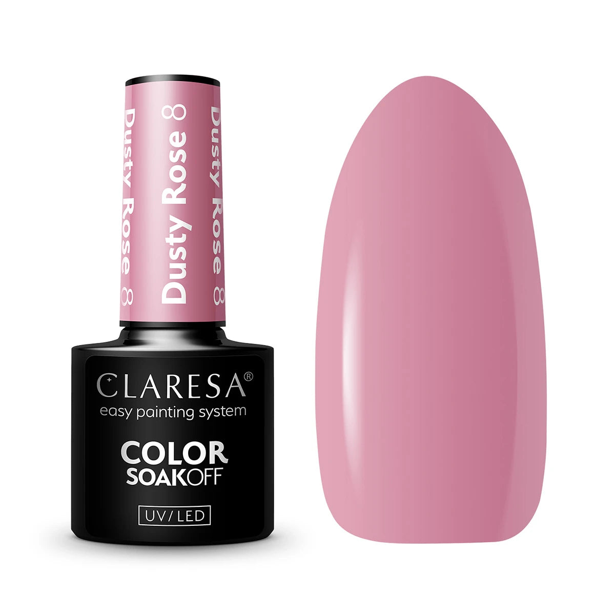 Hybridní lak DUSTY ROSE 8 - 5 ML