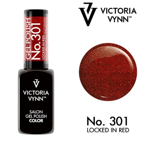 Victoria Vynn Gellack 301 Locked in Red GP, 8 ml