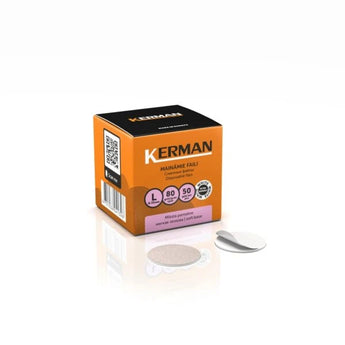 KERMAN refill pads for Pedicure disc L soft 80 gritt (50pcs)