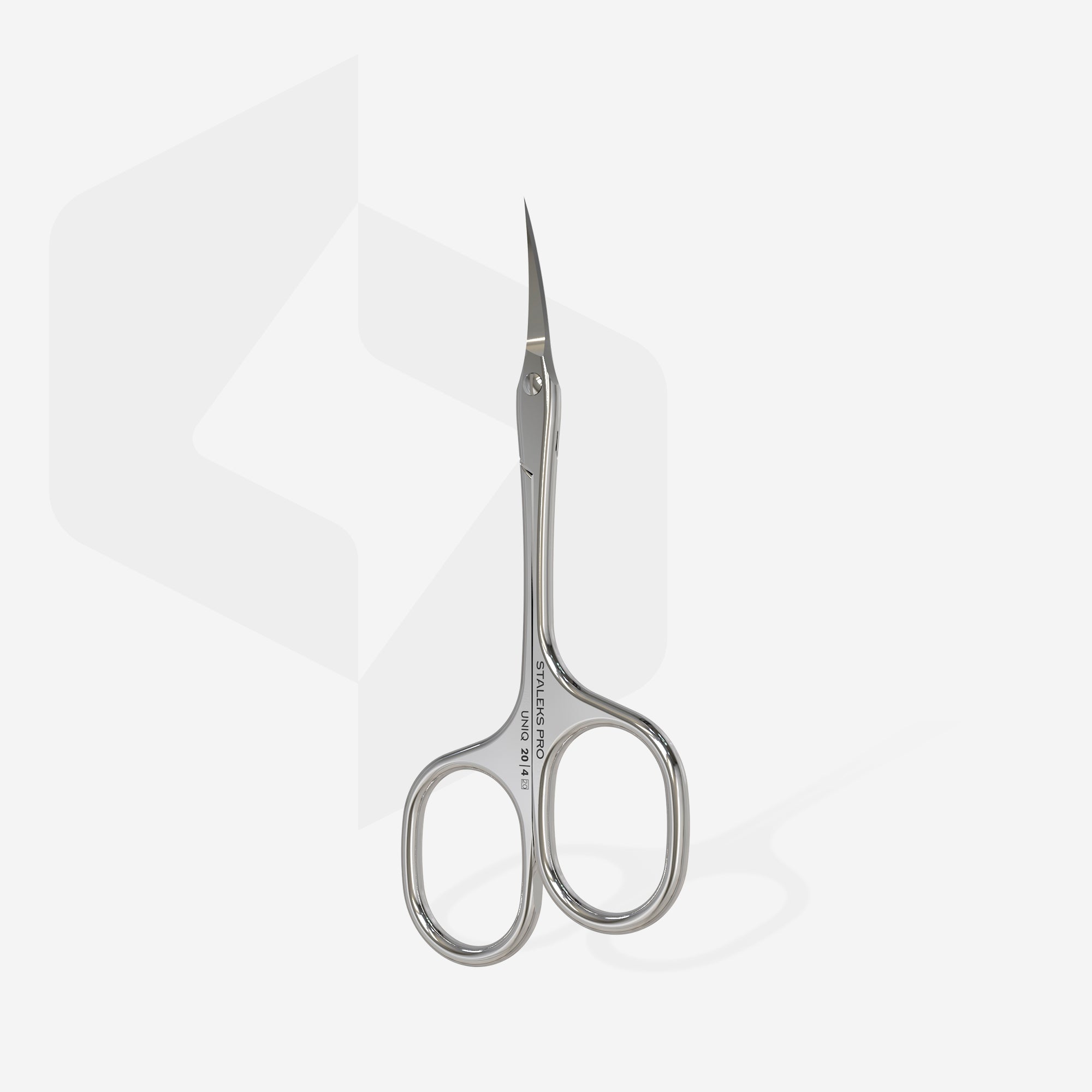 Staleks UNIQ 20 Type 4 ciseaux à cuticules asymétriques professionnels
