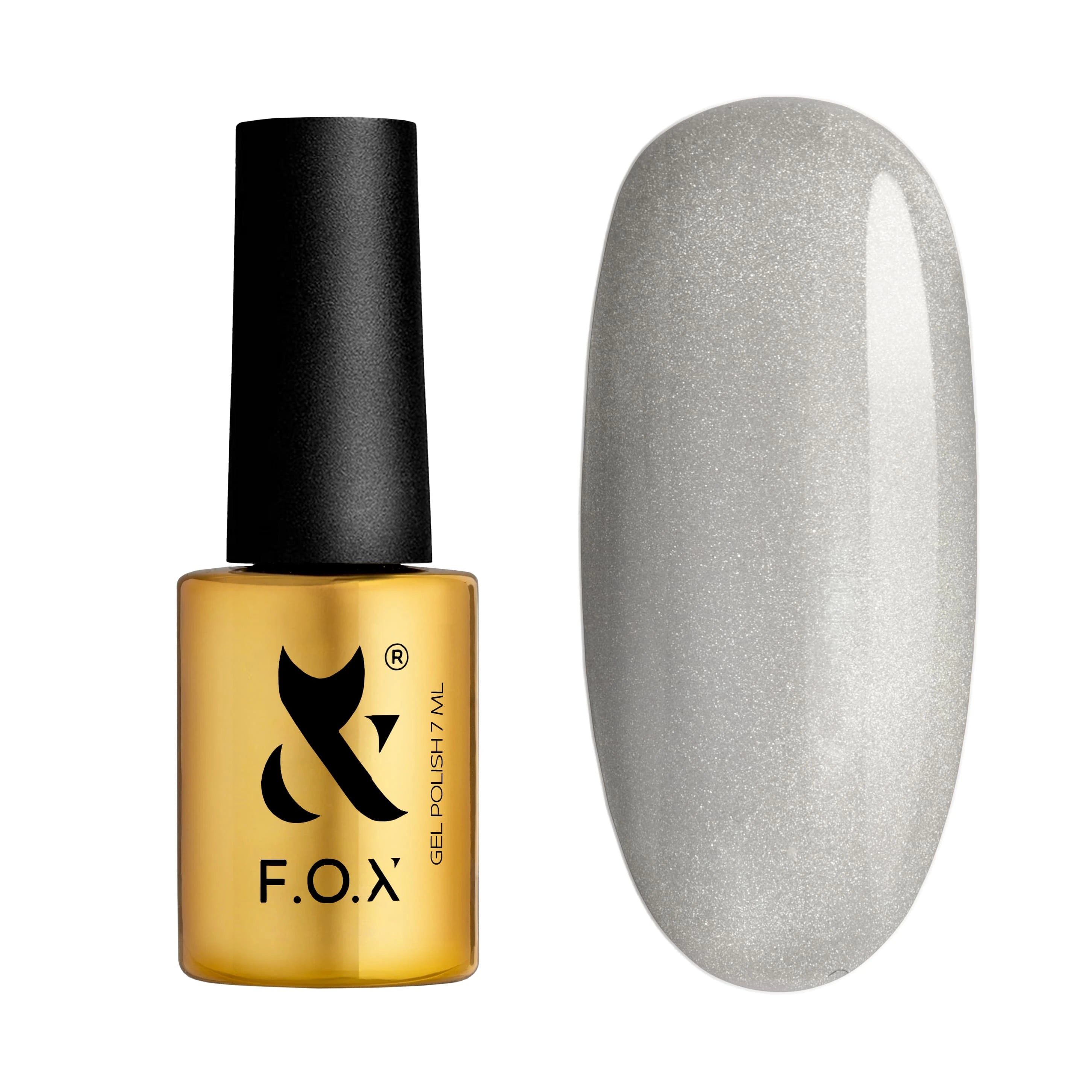 F.O.X Cat Eye hibridinis nagų lakas 007, 7 ml